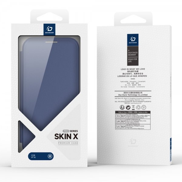 Dux Ducis iPhone 16 Cover Skin X Pro Series MagSafe Blå