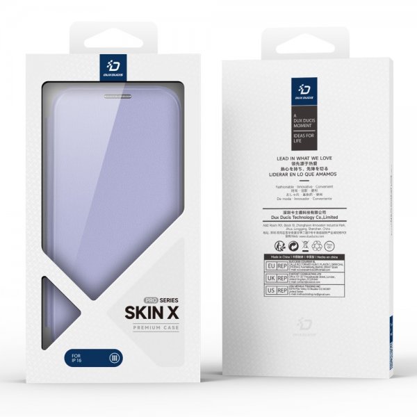 Dux Ducis iPhone 16 Cover Skin X Pro Series MagSafe Lilla