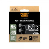 PanzerGlass iPhone 16/iPhone 16 Plus Kamerabeskyttelse Hoops Sort