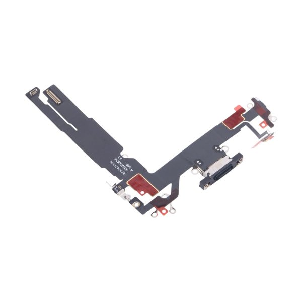 iPhone 16 Opladerstik med Flexkabel Original - Sort
