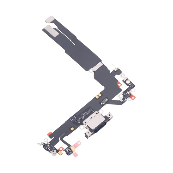 iPhone 16 Opladerstik med Flexkabel Original - Sort