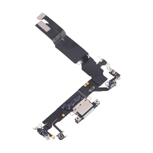 iPhone 16 Opladerstik Flexkabel Original - Hvid