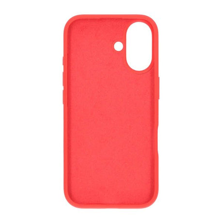 Rvelon iPhone 16 Cover Silikone Rød