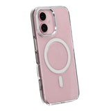 Rvelon iPhone 16 Cover Kamerakant MagSafe Transparent