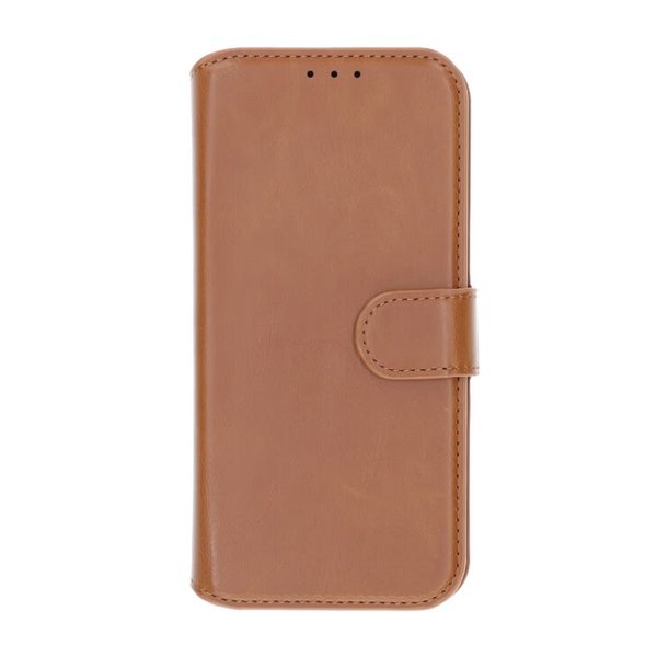 Rvelon iPhone 16 Etui Magnetisk Aftageligt Cover Brun