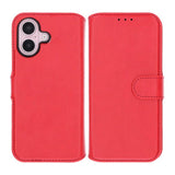 Rvelon iPhone 16 Cover Magnetisk Aftageligt Etui Rød