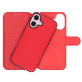Rvelon iPhone 16 Cover Magnetisk Aftageligt Etui Rød
