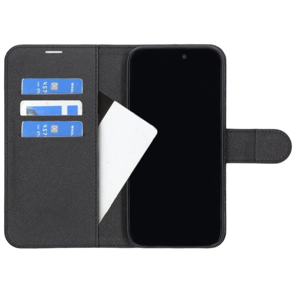 iPhone 16 Cover med Stativ Sort