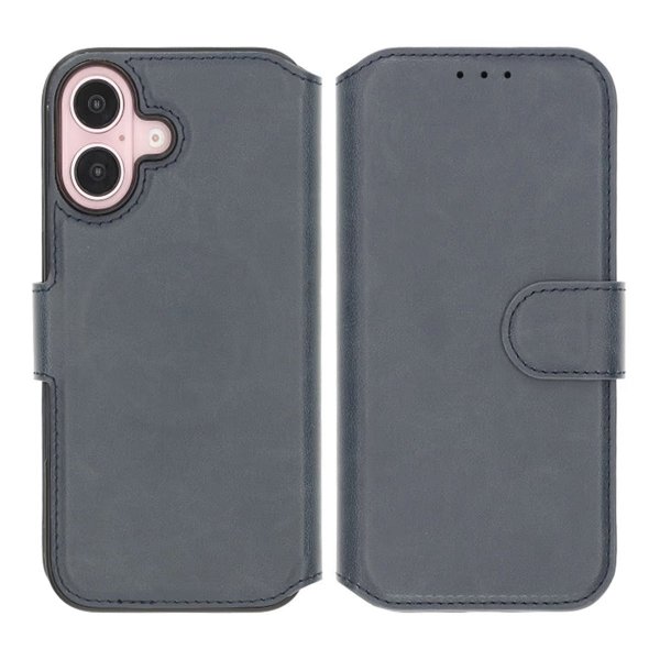 Rvelon iPhone 16 Cover 4 Kortrum MagSafe Blå