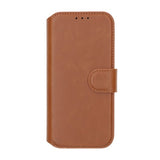 Rvelon iPhone 16 Cover 4 Kortrum MagSafe Brun