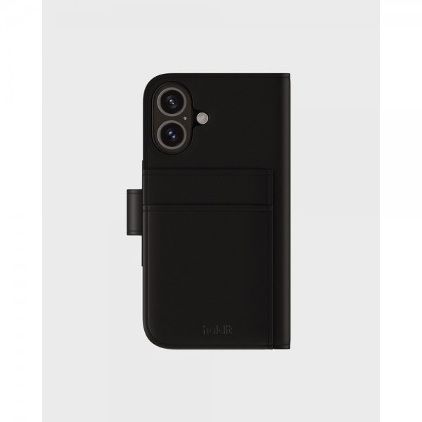 holdit iPhone 16 Plus Cover Wallet Case Magnet Plus Sort