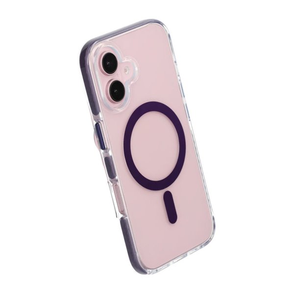 iPhone 16 Plus Cover Stødsikkert MagSafe Lilla