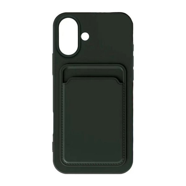 iPhone 16 Plus Cover Pung Grøn