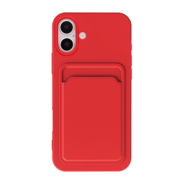 iPhone 16 Plus Cover Pung Rød