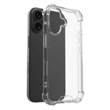 iPhone 16 Plus Cover Stødsikker Transparent
