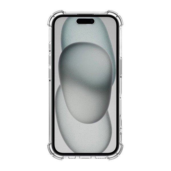 iPhone 16 Plus Cover Stødsikker Transparent