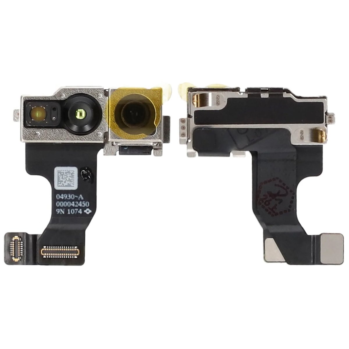 iPhone 16 Plus originalt frontkamera med Face ID – supportdiagnostik