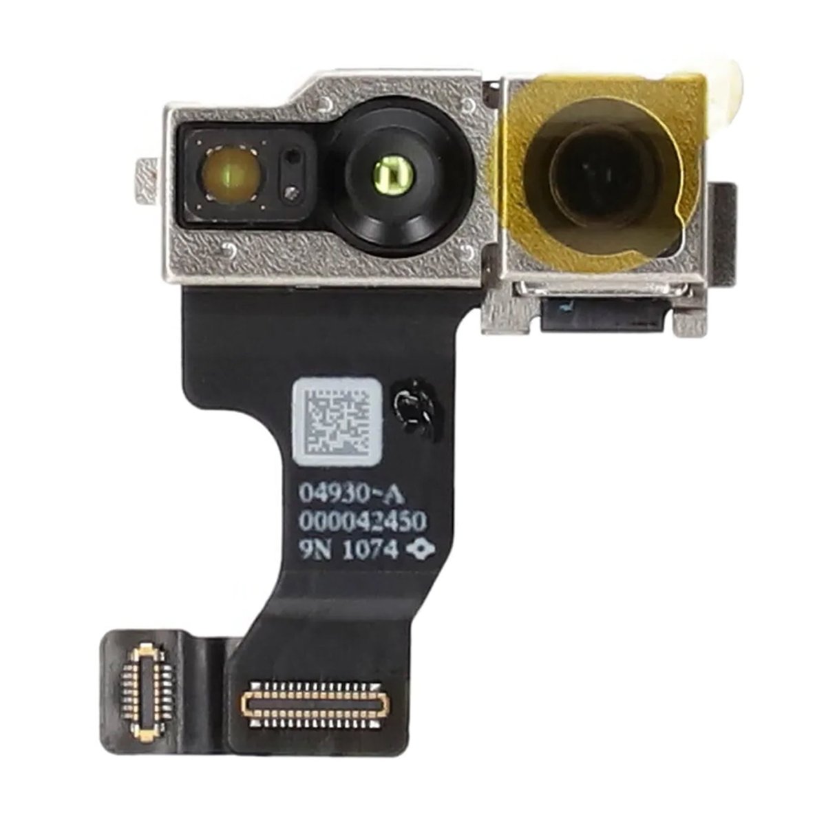 iPhone 16 Plus originalt frontkamera med Face ID – supportdiagnostik