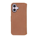 Rvelon iPhone 16 Plus Cover Magnetisk Aftageligt Etui Brun