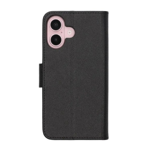 iPhone 16 Plus Cover med Stativ Sort