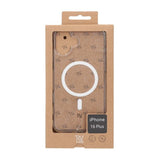 Rvelon iPhone 16 Plus Cover Glitter MagSafe Hvid
