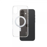 CARE by PanzerGlass iPhone 16 Plus Cover Kickstand MagSafe Sølv