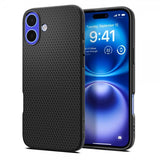 Spigen iPhone 16 Plus Cover Liquid Air Matte Black