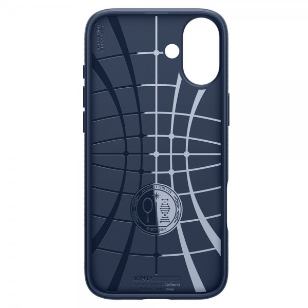 Spigen iPhone 16 Plus Cover Liquid Air Navy Blue