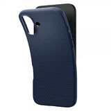 Spigen iPhone 16 Plus Cover Liquid Air Navy Blue