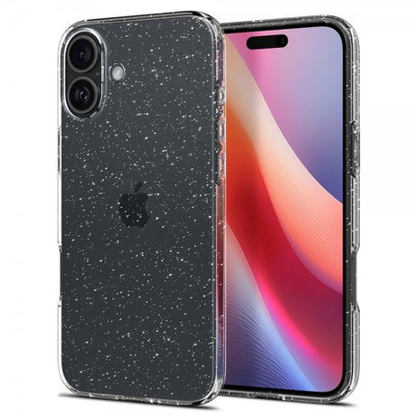 Spigen iPhone 16 Plus Cover Liquid Crystal Glitter Crystal Quartz
