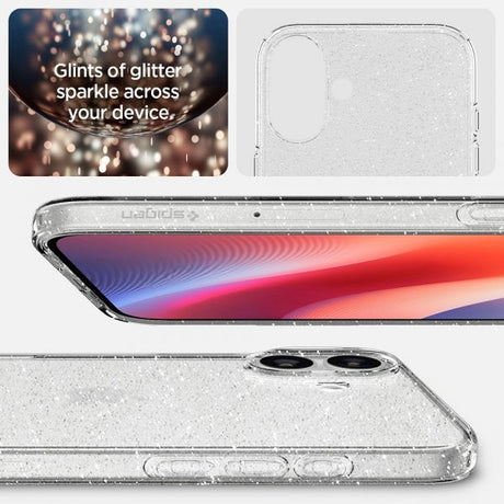 Spigen iPhone 16 Plus Cover Liquid Crystal Glitter Crystal Quartz