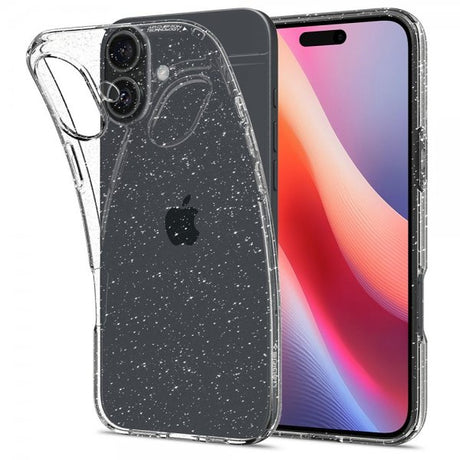 Spigen iPhone 16 Plus Cover Liquid Crystal Glitter Crystal Quartz