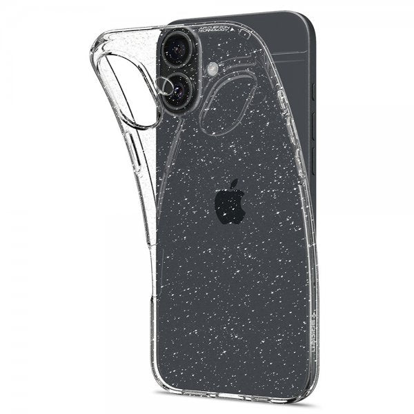 Spigen iPhone 16 Plus Cover Liquid Crystal Glitter Crystal Quartz