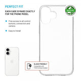 Fixed iPhone 16 Plus Cover ReStory Gennemsigtig