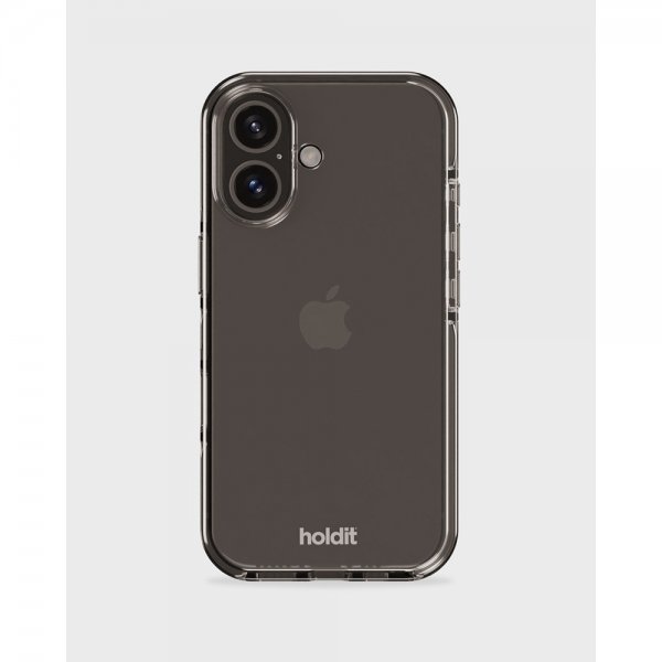 holdit iPhone 16 Plus Cover Seethru Hvid