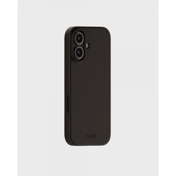 holdit iPhone 16 Plus Cover Silikone Sort