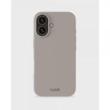 holdit iPhone 16 Plus Cover Silikone Taupe