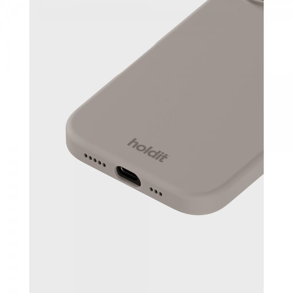 holdit iPhone 16 Plus Cover Silikone Taupe