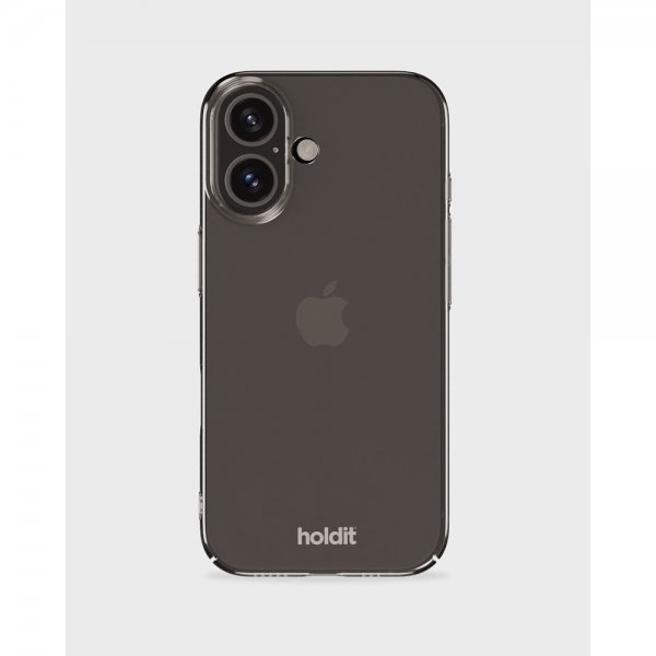 holdit iPhone 16 Plus Cover Slim Case Transparent