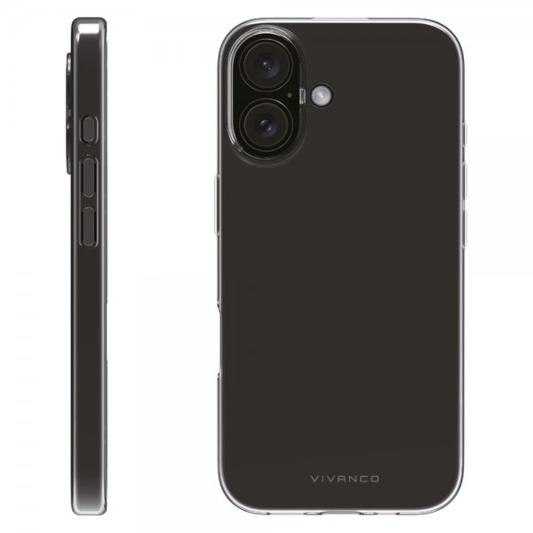 Vivanco iPhone 16 Plus Cover Super Slim Transparent