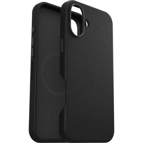 Otterbox iPhone 16 Plus Cover Symmetry Cactus Leather MagSafe Noir Ash