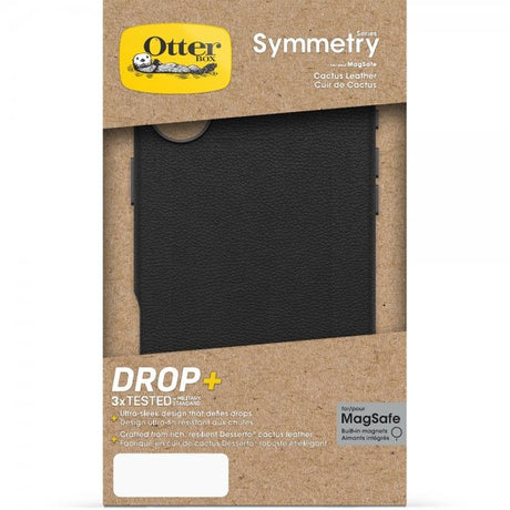 Otterbox iPhone 16 Plus Cover Symmetry Cactus Leather MagSafe Noir Ash