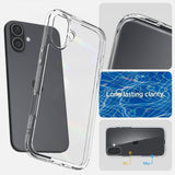 Spigen iPhone 16 Plus Cover Ultra Hybrid Crystal Clear