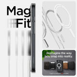Spigen iPhone 16 Plus Cover Ultra Hybrid MagFit Hvid
