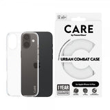 CARE by PanzerGlass iPhone 16 Plus Cover Urban Combat Transparent
