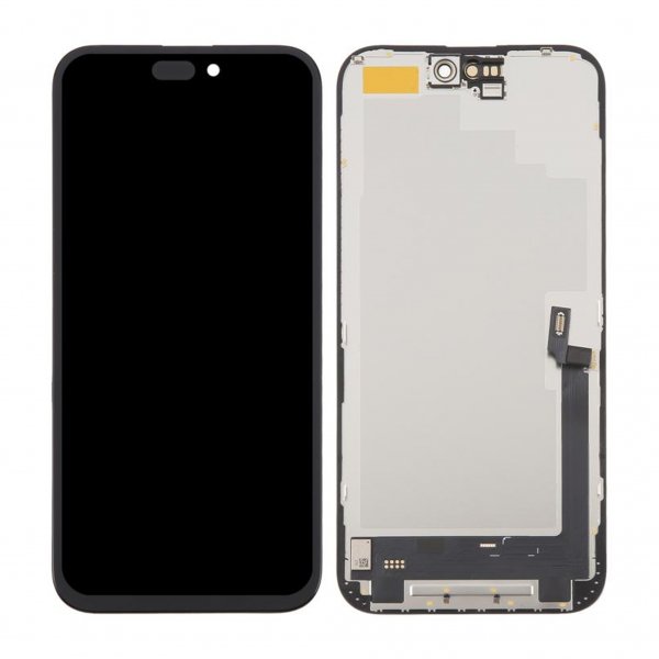 iPhone 16 Plus Soft OLED-skærm Høj kvalitet Sort (DD brand)