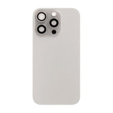 iPhone 16 Pro glasbagside – naturlig titanium