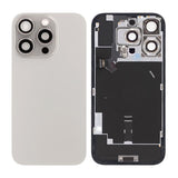 iPhone 16 Pro glasbagside – naturlig titanium