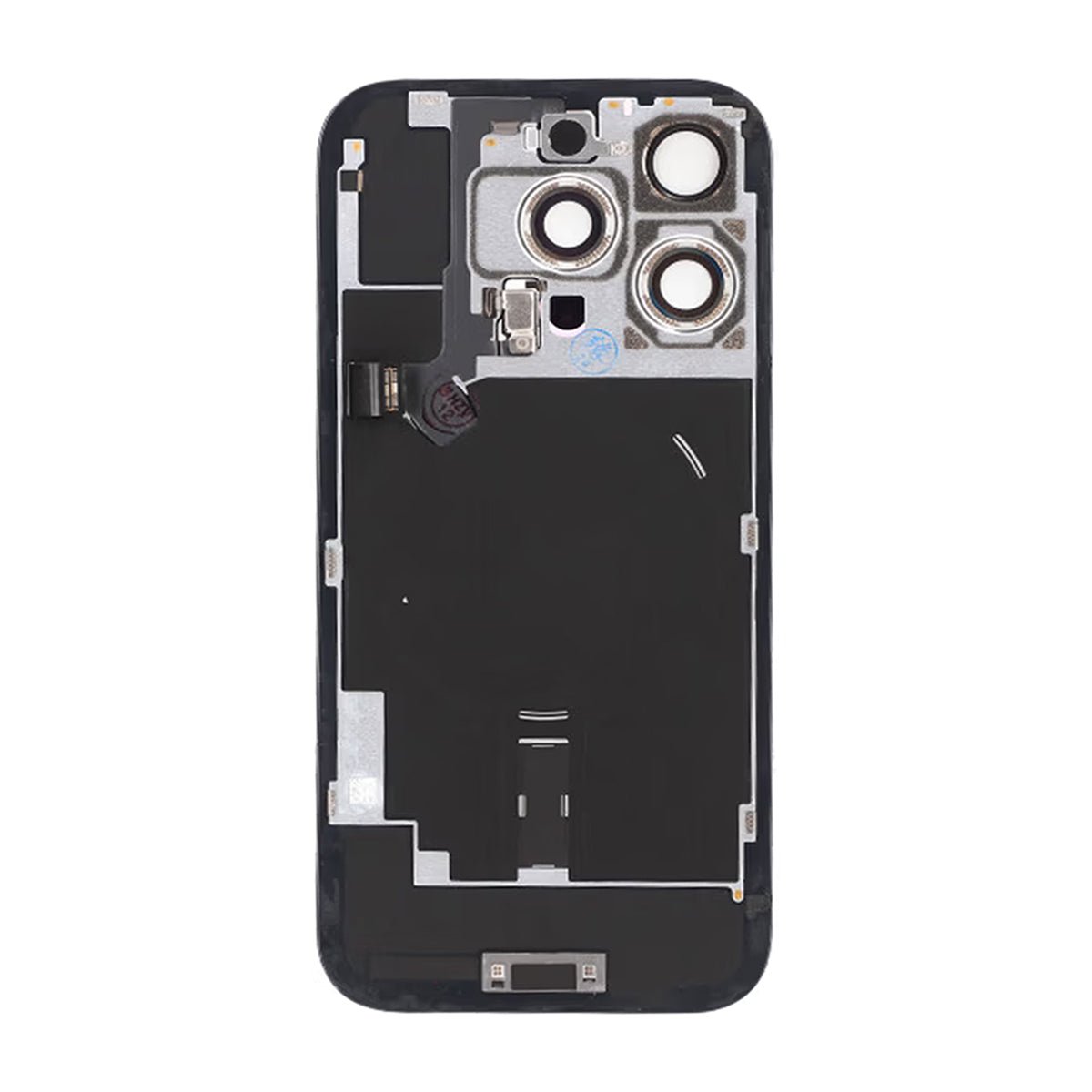 iPhone 16 Pro glasbagside – naturlig titanium