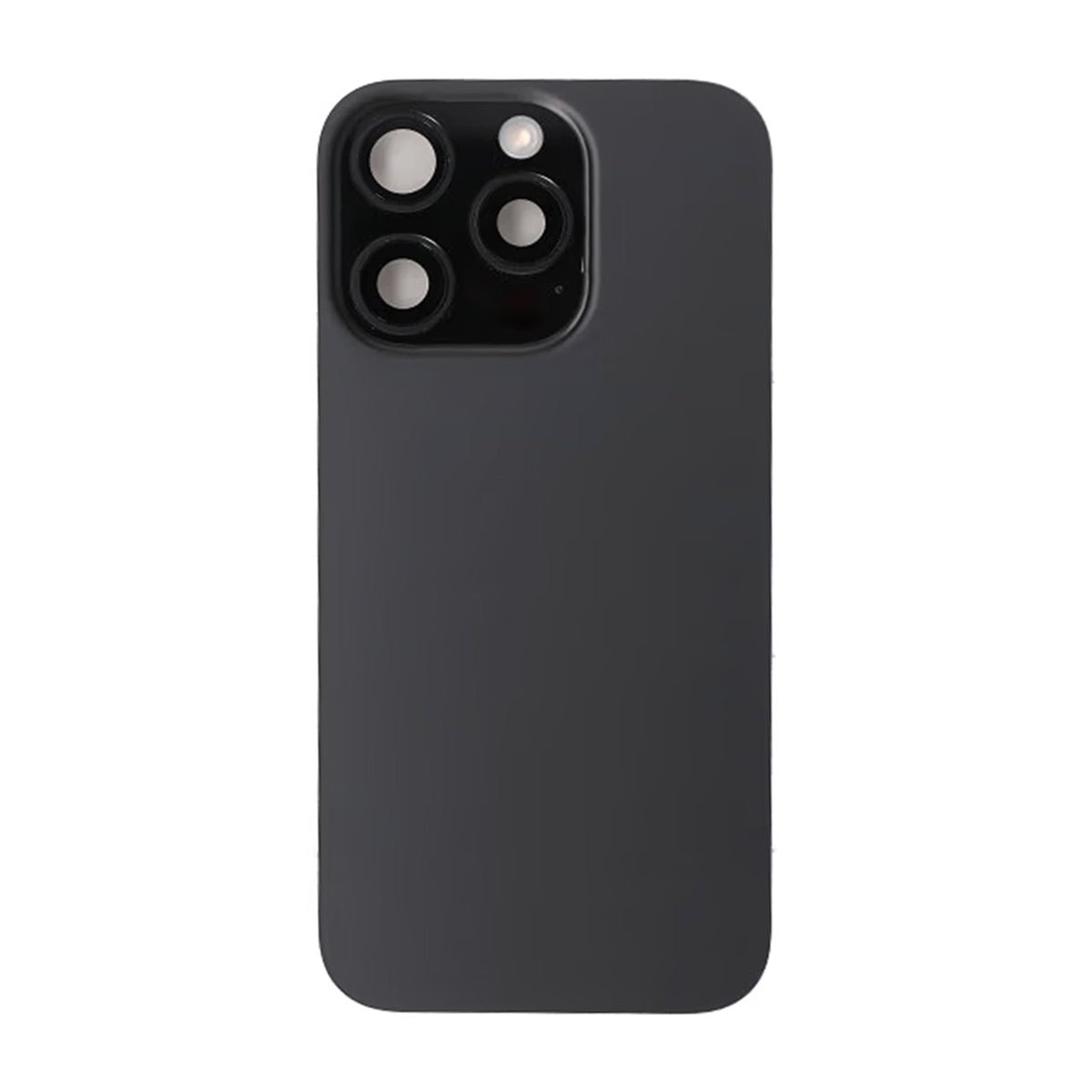 iPhone 16 Pro Glasbagside - Sort